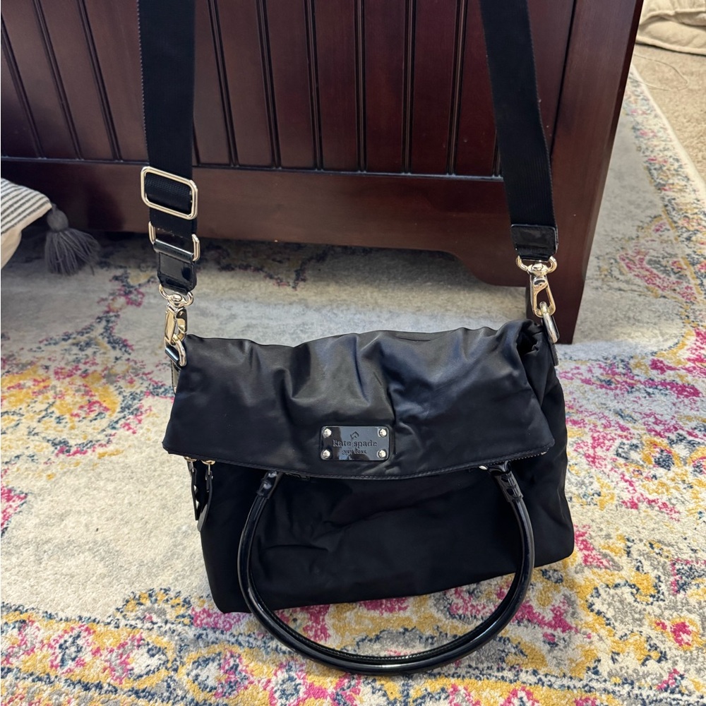 Kate Spade Black Cross Body Purse